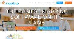 Desktop Screenshot of mapline.com