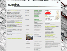 Tablet Screenshot of mapline.fi